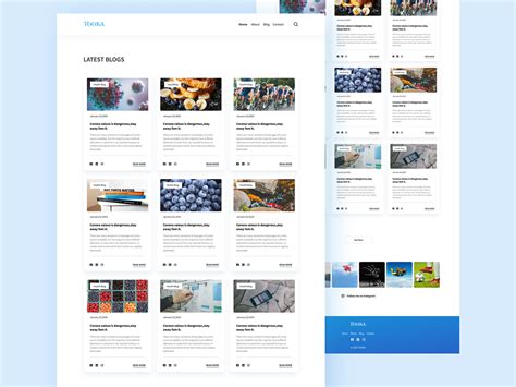 Image result for Best Blog UI Design