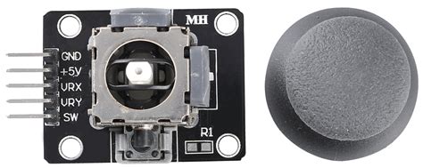 Image result for Arduino Joystick Module Top-Down View