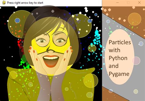 Python Particles に対する画像結果