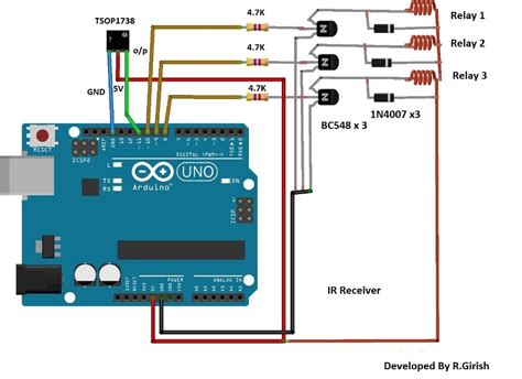 Toradh íomhá ar Arduino IR Receiver Module Pinout