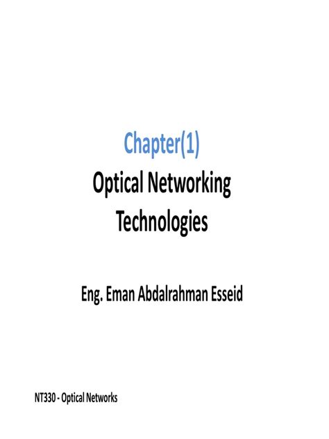 Image result for Optical Network Tutorial