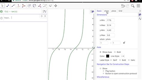 GeoGebra Function に対する画像結果