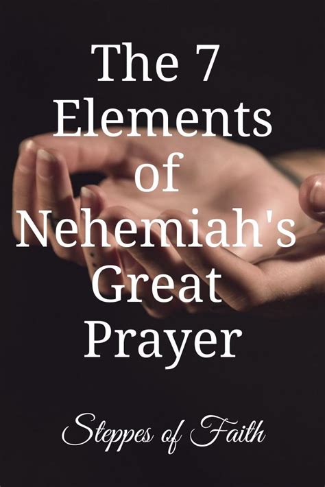 Image result for Elements of Nehemiah Prayer