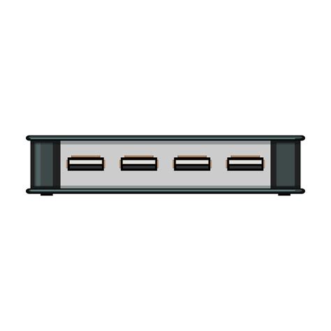 Toradh íomhá ar USB Hub Clip Art