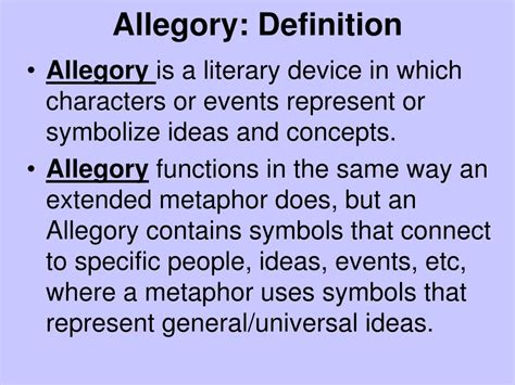 Allegory Meaning에 대한 이미지 결과