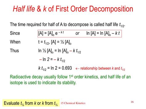 Image result for First Order Decomposition Equation