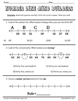 Afbeeldingsresultaten voor Printable Elementary Number Line