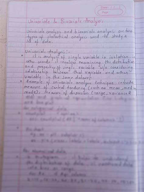 Data Science Statistics Handwritten Notes に対する画像結果