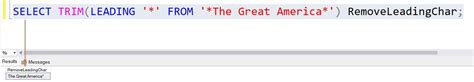 Image result for Trim in SQL Query