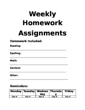 Image result for Printable Homework Cover Sheet