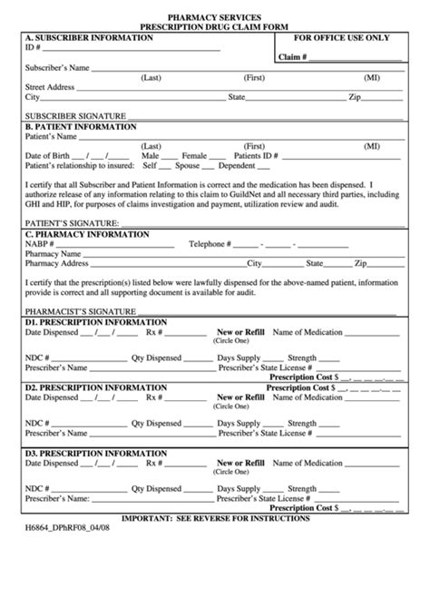 Image result for DRG Claim Form