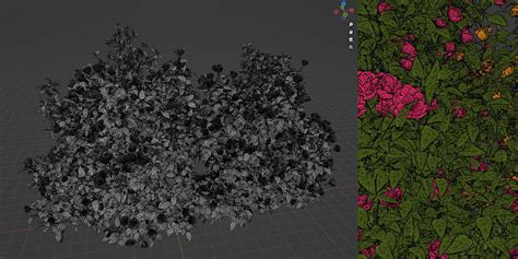 Image result for Blender 4 3 Bush Asset