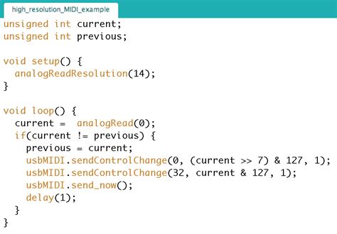 Afbeeldingsresultaten voor Arduino MIDI CC Numbers
