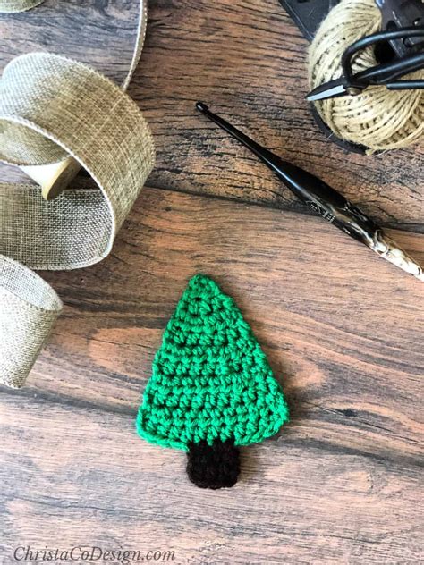 Afbeeldingsresultaten voor Free Mini Crochet Christmas Tree Pattern