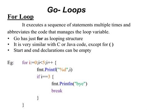 Go Programming Language PPT に対する画像結果