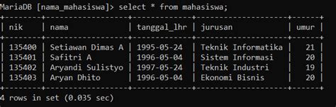 Bildergebnis für Contoh SQL