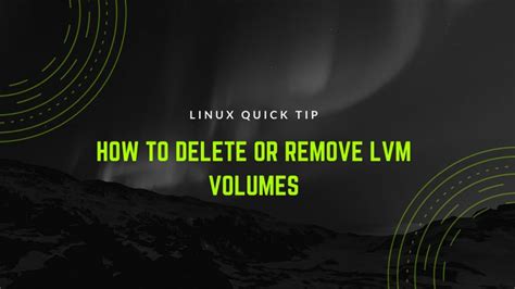Image result for How to Remove LVM Partition in Linux