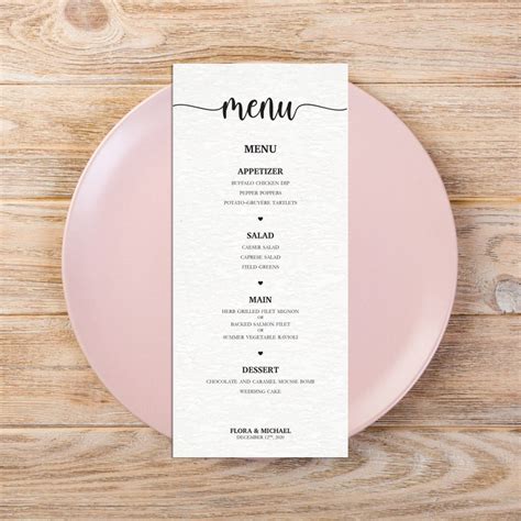 Image result for Sample Rehearsal Dinner Menu