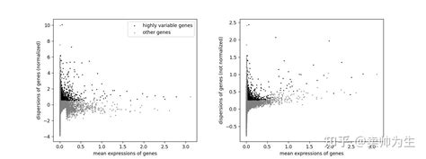 Scanpy Normalize에 대한 이미지 결과