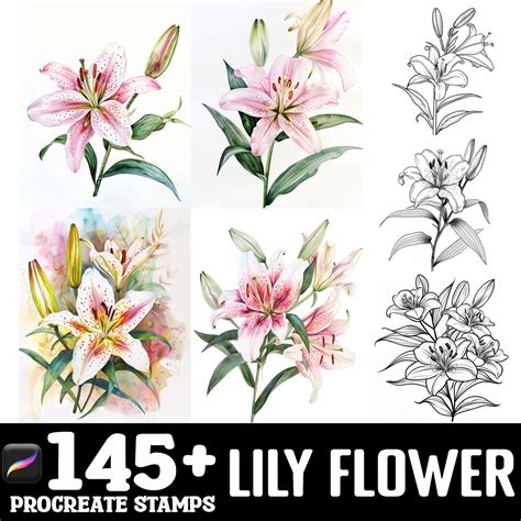 Image result for Lily Pad Procreate Brush