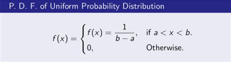 Image result for Probability Distrubution Function Graph for a Unifrom Distribution