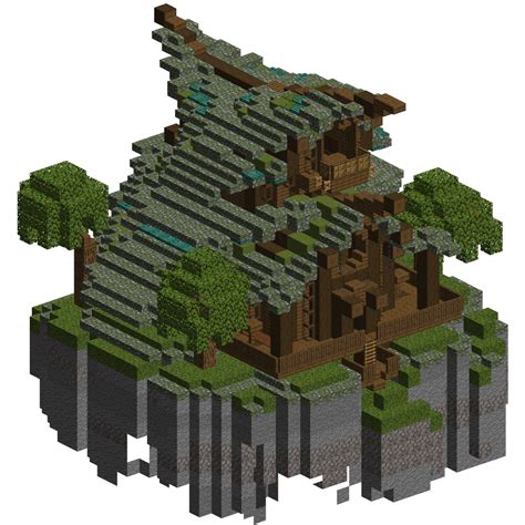 Pixelusion Structure Generator Mod に対する画像結果