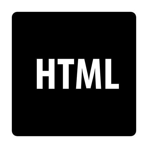 Image result for High Quality HTML Icon Image