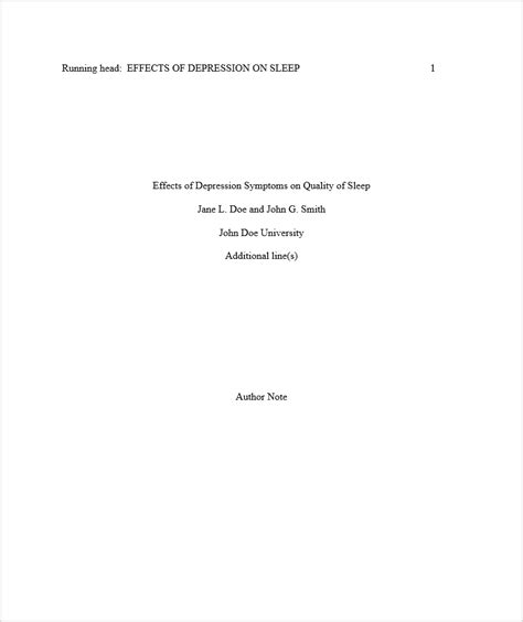 Afbeeldingsresultaten voor APA Research Paper Example 6th Edition