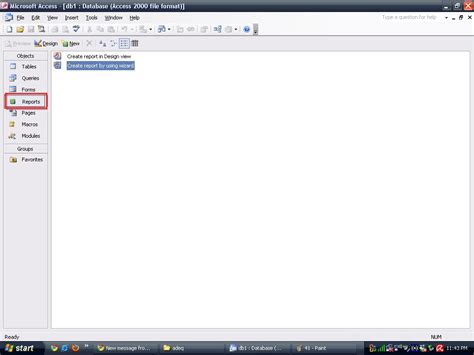 How To Create A Report In Access Database に対する画像結果