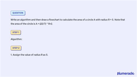 Algorithm for Finding Area of a Circle に対する画像結果