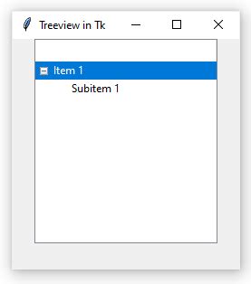 Image result for TreeView Python GUI