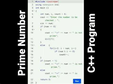 Image result for Prime Number C++ Coding