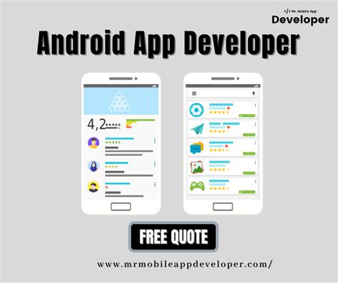 Toradh íomhá ar Android Mobile App Developer