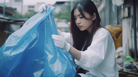 Image result for Girls in Trash Garbage Bag