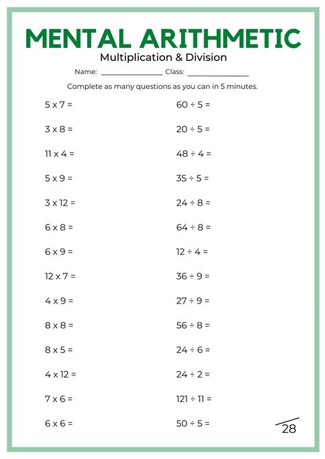 Image result for Math Sheets Division