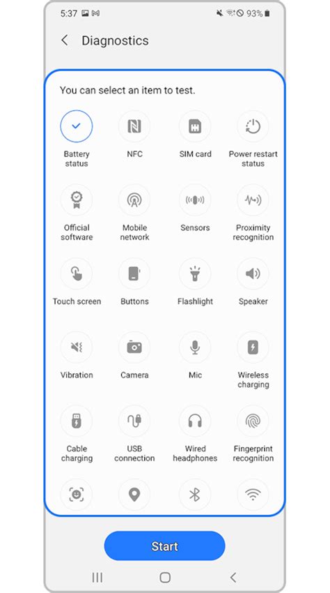Afbeeldingsresultaten voor Samsung Secret Diagnostic Mode