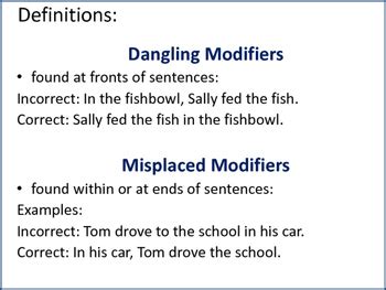 Image result for Misplaced Modifier in Writing