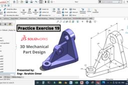 Toradh íomhá ar SolidWorks Design Exercises