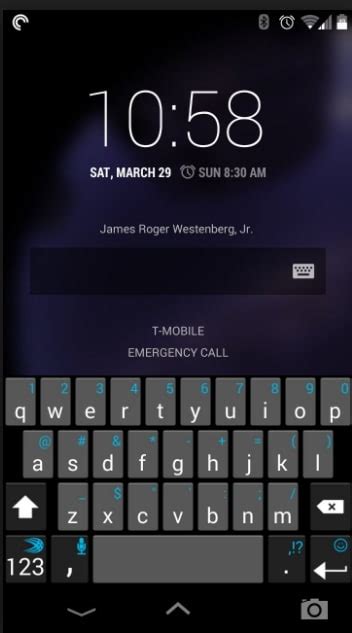 Afbeeldingsresultaten voor Android 1.6 Lock Screen