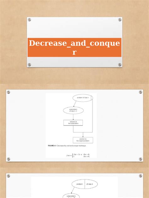 Decrease and Conquer Examples に対する画像結果
