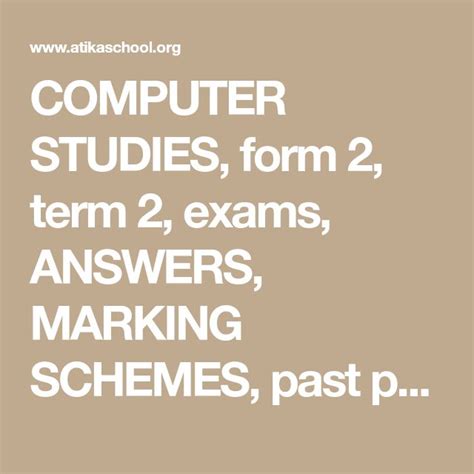 Toradh íomhá ar Computer Studies Questions and Answers