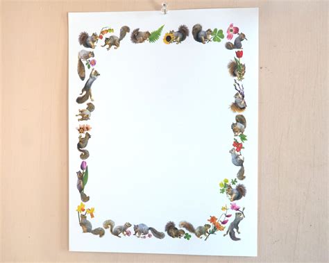 Squirrel Border Design に対する画像結果