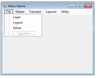 Image result for Menu Editor in VB