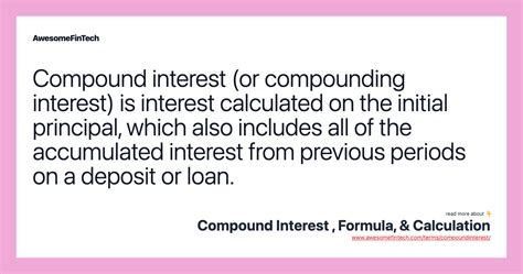 Image result for How Is Compound Interest Calculated
