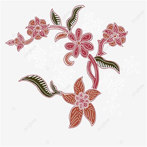 Afbeeldingsresultaten voor Batik Flower Pattern