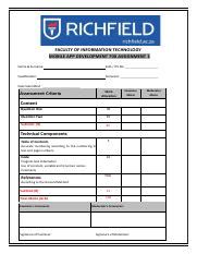 Toradh íomhá ar Mobile Application Development 700 Assignment