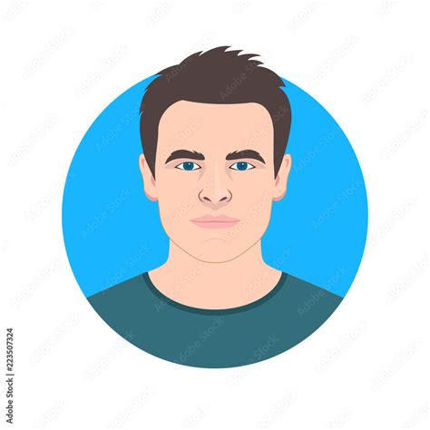 Image result for Male Face Icon