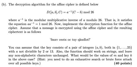 Toradh íomhá ar Affine Cipher Decrypt