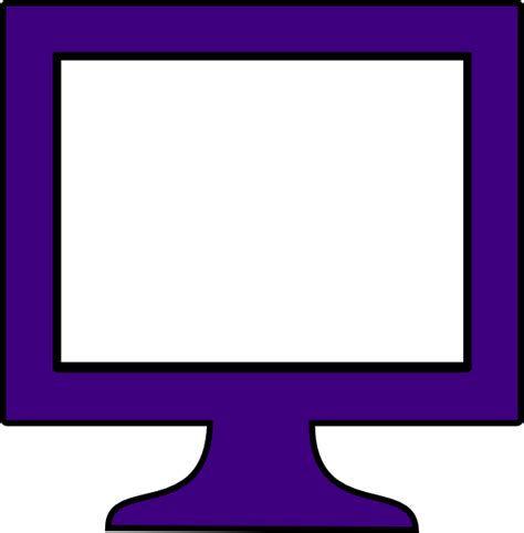Image result for Purple Computer Screen Cartoon