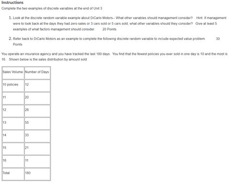 Image result for Discrete Variable Examples